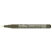 Marker pentru desen tehnic, varf fetru 0.05mm - albastru