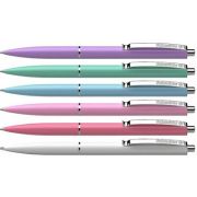 Pix K15, clema metalica, culori pastel asortate - scriere albastra