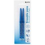 Set doua pixuri cu stergere Petite, cerneala albastra, 0. 7mm