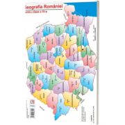 Harta Geografia Romaniei pentru clasa a IV - a