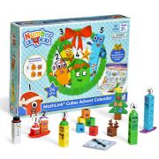 Calendar cu surprize Numberblocks MathLink - Magia Craciunului