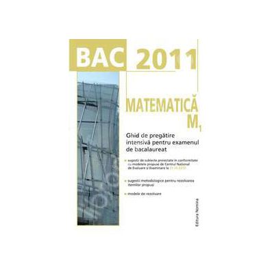 Bac 2011. Matematica M1 - Ghid de pregatire intensiva pentru examenul de bacalaureat