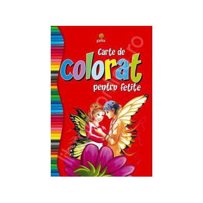 Carte de colorat pentru fetite