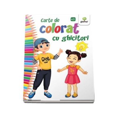 Carte de colorat cu ghicitori - Editia 2018 Carte de colorat cu ghicitori - Editia 2018