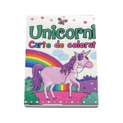 Unicorni. Carte de colorat