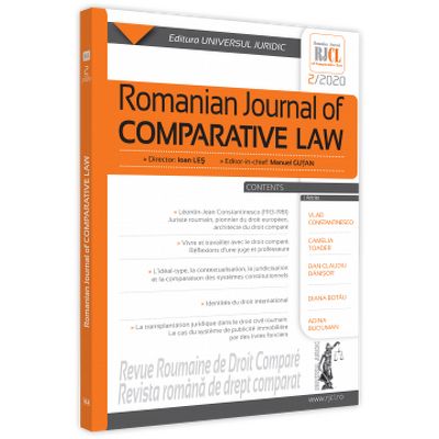 Romanian Journal of Comparative Law nr. 2/2020, Manuel Gutan, UNIVERSUL JURIDIC