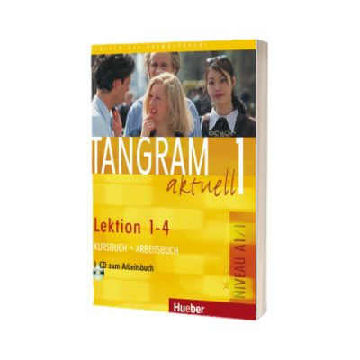 Tangram aktuell 1. Lektion 1-4 Kursbuch und Arbeitsbuch mit Audio-CD zum Arbeitsbuch, Rosa Maria Dallapiazza, HUEBER