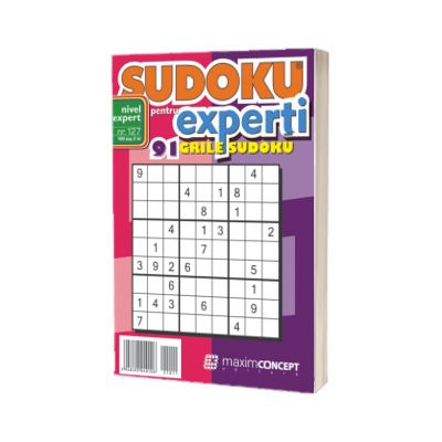 Sudoku pentru experti. 91 grile sudoku. Numarul 127