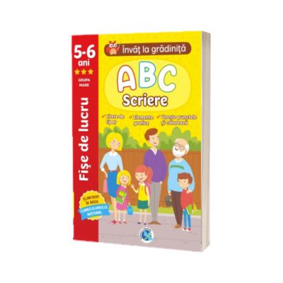 ABC scriere, grupa mare 5-6 ani. Fise de lucru