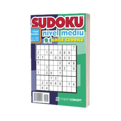 Sudoku nivem mediu. 91 grile sudoku. Numarul 130