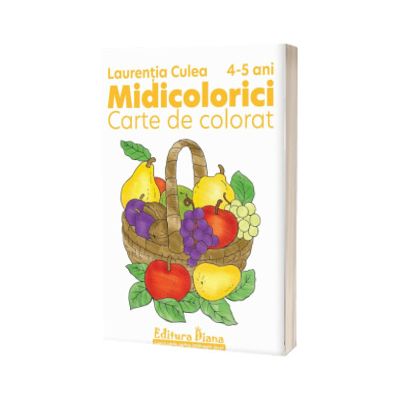 Midicolorici. Carte de colorat 4-5 ani