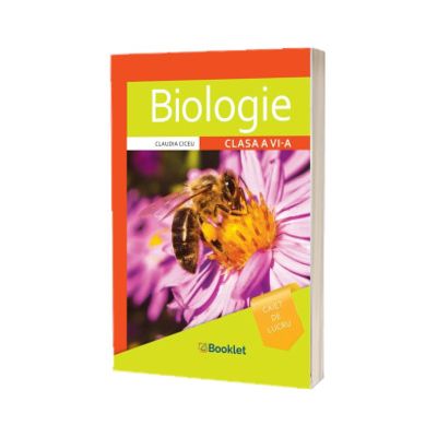 Biologie, caiet de lucru pentru clasa a VI-a (editia 2023)