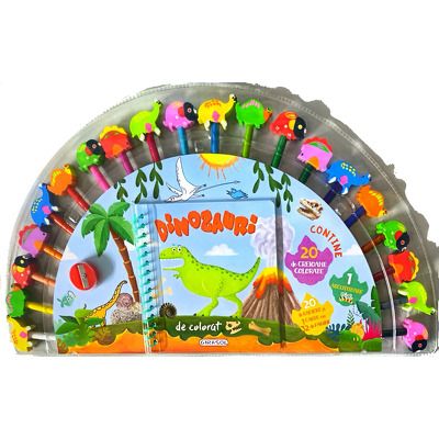 Dinozauri de colorat