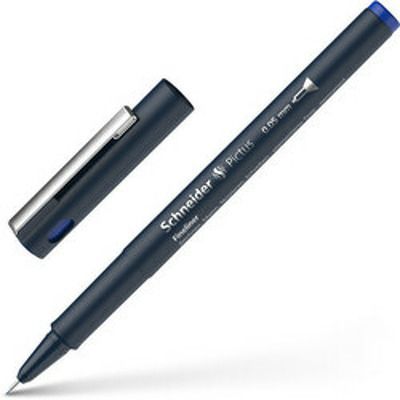 Liner pentru desen tehnic SCHNEIDER Pictus, varf fetru 0.05mm - albastru