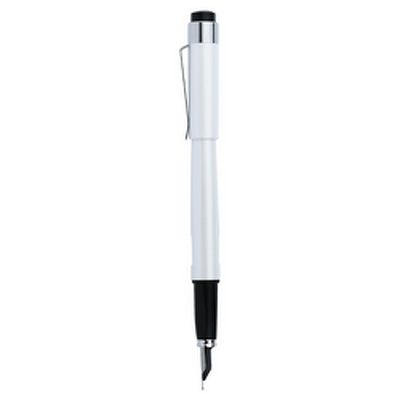Stilou DIPLOMAT Magnum, cu penita EF, din otel inoxidabil - pearl white