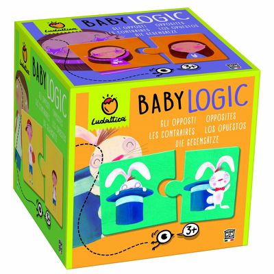 Joc de logica Baby Logic - Imagini opuse, Ludattica, 2-3 ani +