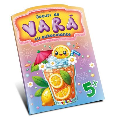 Jocuri de Vara. Cu autocolante: 5+