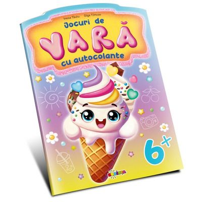 Jocuri de Vara. Cu autocolante: 6+