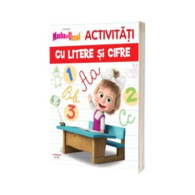 Masha si Ursul. Activitati cu litere si cifre