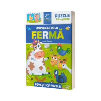 Povesti cu puzzle. Animalele de la ferma