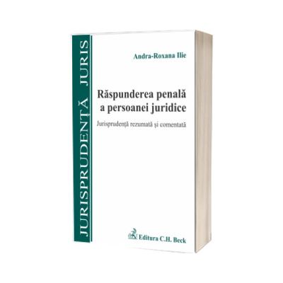 Raspunderea penala a persoanei juridice