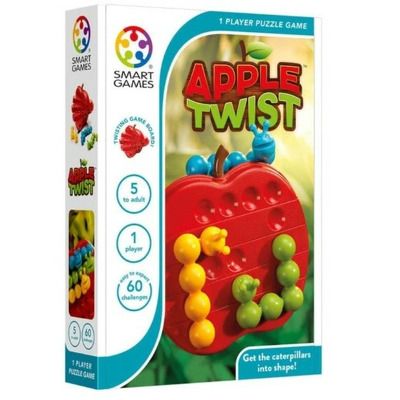 Smart Games - Apple Twist, joc de logica cu 60 de provocari, 5+ ani