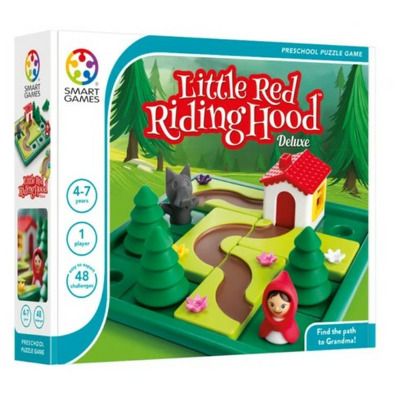 Smart Games - Little Red Riding Hood - Deluxe, joc de logica cu 48 de provocari, 4+ ani
