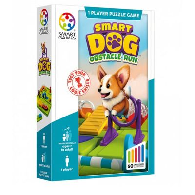 Smart Games - Smart Dog, joc de logica cu 60 de provocari, 7+ ani
