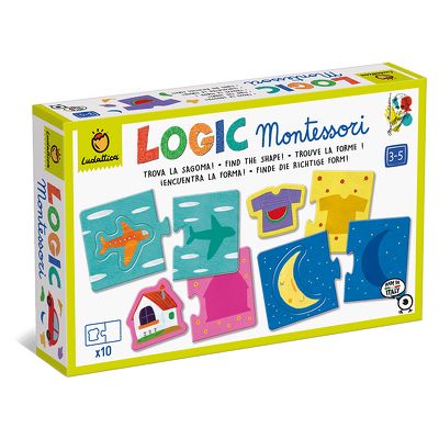 Joc de logica MONTESSORI - Umbre, Ludattica, 3-5 ani