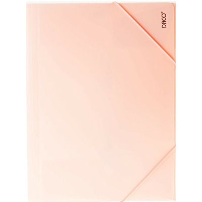 Mapa plastic cu elastic A4 Morandi nude DACO