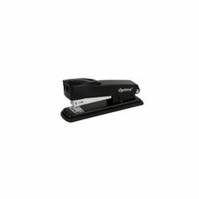 Capsator metalic, 30 coli, 136x58x40mm, capse 24/6, 26/6, 24/8, Optima MS30 - negru