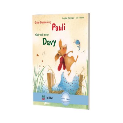 Gute Besserung Pauli, Deutsch-Englisch. Get well soon Davy