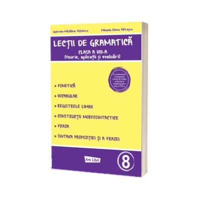 Lectii de gramatica - clasa a VIII-a