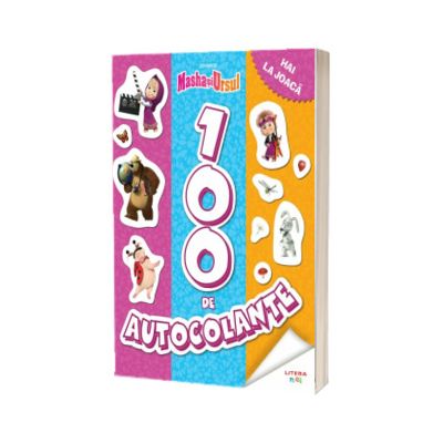 Masha si Ursul. 100 de autocolante. Hai la joaca