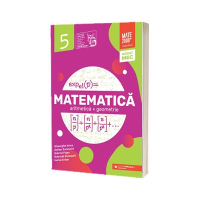 Matematica. Aritmetica, geometrie, clasa a V-a. Standard (2025-2026)