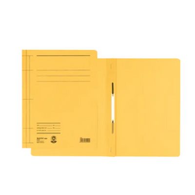 Dosar cu sina Leitz, carton, A4, 250 coli, galben