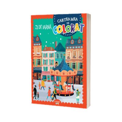 Zi de iarna. Cartea mea de colorat