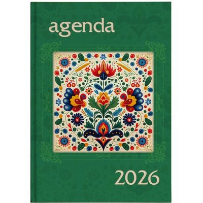 Agenda A5 datata 272 pag Folclor 2026