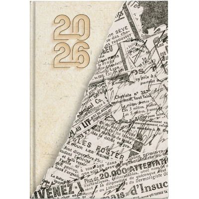 Agenda A5 datata 272 pag Old Book 2026
