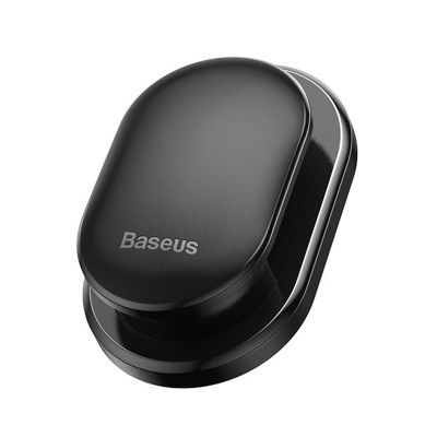 Carlig universal, cu prindere adeziva, negru