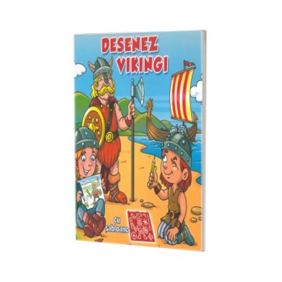 Desenez vikingi cu sabloane