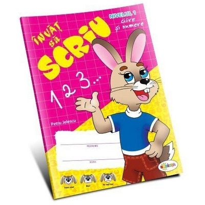 Invat sa scriu cifre si numere. Nivel 1