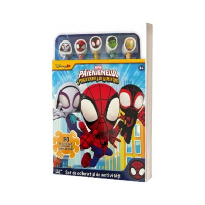 Marvel. Paienjenelul si prietenii lui uimitori. Set de colorat si de activitati