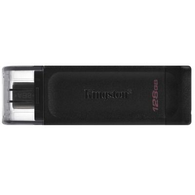 Stick de memorie Kingston DataTraveler 70 DT70/128GB, USB Type-C, 128GB, negru