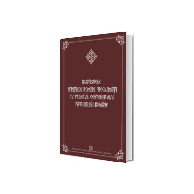 Acatistelesfintilor romani proclamati