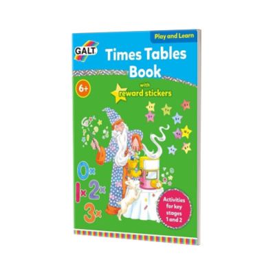 Carte cu Activitati si Abtibilduri - Tabla Inmultirii