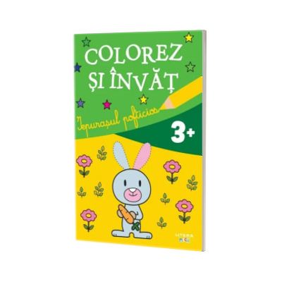 Colorez si invat. Iepurasul pofticios (3+)