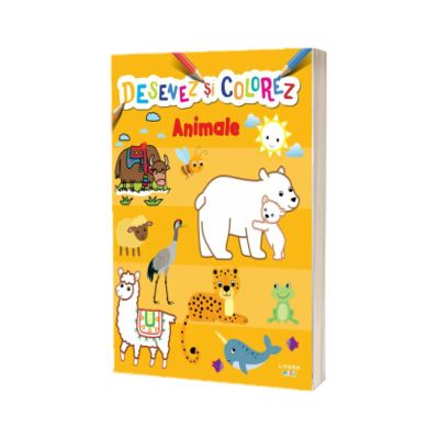 Desenez si colorez. Animale