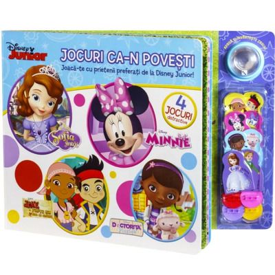 Jocuri ca-n povesti. Joaca-te cu prietenii preferati de la Disney Junior!