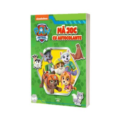 Patrula Catelusilor. Ma joc cu autocolante. Carte de activitati